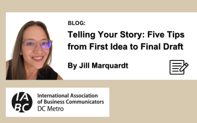 Telling Your Story: Five Tips from First Idea to Final Draft